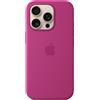 Apple Custodia MagSafe in silicone per iPhone 16 Pro - Fucsia