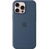 Apple Custodia MagSafe in silicone per iPhone 16 Pro Max - Denim