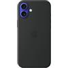 Apple Custodia MagSafe in silicone per iPhone 16 Plus - Nero