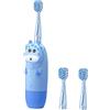 WATIIFUFU Spazzolino Elettrico Per Ragazza Set Testine Morbide Design Ergonomico e Antiscivolo Ricaricabile Via Usb Adatto Per Sviluppare Abitudini Orale Nei