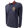 Aeronautica Militare Polo P1813 in Jersey, Frecce Tricolori, da Uomo, Maglia, Camicia, Manica Lunga (IT, Testo, L, Regular, Regular, Blu)