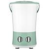 JTRHD Lavatrice portatile Lavatrice pieghevole Lavaggio calzini Secchio lavaggio biancheria intima Mini Mini stoccaggio facile (colore: verde, dimensioni: 32,5 x 32,5 x 50,5 cm)