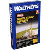 Cornerstone Walthers Cornerstone North Island Oil Refinery 933-3219 Modello in Scala 1:160 N, Colore Raffineria petrolifera dell'Isola del, 8-1/16 x 5 20.5 x 12.7cm