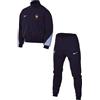 Nike France Men's Tracksuit Fff M Nk Df Strk Trk Suit K, Blackened Blue/Cobalt Bliss/Cobalt Bliss, FJ2343-498, L