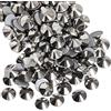 Beadsland 1440pz Strass Termoadesivi Hotfix, Retro Piatto, Pietre in Cristallo, per Fai Da Te, per Decorazione di Vestiti,Ematite,SS16,Misura di 3,8-4,0 mm