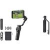 DJI Stabilizzatore cardanico DJI Osmo Mobile 6 per smartphone e maniglia per valigetta RS