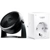 Honeywell Ventola turbo TurboForce + presa Smart WiFi TP-Link Tapo P110 con controllo del consumo energetico
