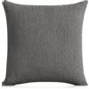ECOMMERC3 | Federa per cuscino, 45 x 45 cm, ideale da abbinare a copridivano - Federa per cuscino grigio morbido, resistente e facile da lavare