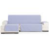 ECOMMERC3 | Copridivano Chaiselong Normale Sinistra Universale e Versatile - Copridivano Chaiselongue Colore Blu Protezione facile da applicare per schienale, seduta e bracci