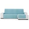 ECOMMERC3 | Copridivano Chaiselong Mini Destra imbottito e antiscivolo, copridivano Chaiselongue turchese, protezione completa, comfort e stile, design regolabile e lavabile