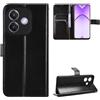 zZjoOoj Cover per OPPO A40 / Oppo A40M / OPPO A60 5G, Custodia Libro in PU Pelle Portafoglio, Case Antiurto Soft con Porta Carte e Chiusura Magnetica, Funzione Stand (Nero)