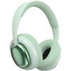 BSOMAM Cuffie stereo wireless Bluetooth 5.3 da appendere, HiFi intelligenti, con riduzione del rumore, con microfono e 12 ore di riproduzione, adatte per sport e viaggi (verde)