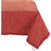 Casatessile Rain tovaglia copritavolo ciniglia Varie Misure - Bordeaux, 6 posti 140x180 cm.