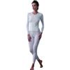 Susa Tanitex-Maglietta a Maniche Lunghe Intimo, Bianco, Taglia Unica Donna