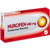 Farmed Nurofen 400mg Ibuprofene Antidolorifico Febbre e Influenza, 12 Compresse Rivestite