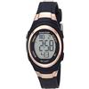 Armitron - Orologio sportivo da donna, digitale, con cronografo, cinturino in resina, 45/7045, Blu Navy/Oro Rosa