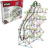 Basic Fun K'NEX 51438 Typhoon Frenzy Roller Coaster, 2-in-1 Model Colourful Construction Set for Boys and Girls, 19 Foot Toy, 640 Piece Kids Building Set for Children Aged 9 Years +