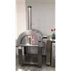 GT-LUX FORNO GRANDE PER PIZZA IN ACCIAIO INOSSIDABILE A GAS E LEGNA HYXION HPO03SH