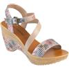 CHATTAWAK 18hmaelleftaupe39, Sandali con Tacco Donna, Grigio, 39 EU