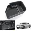GAFAT Kiα EV6 2021 2022 2023 Vano Portaoggetti per Bracciolo Secondario Organizer da Braccioli per Console Centrale, Compatibile con Accessori Kia EV6 (Nero)