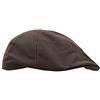 WALKER AND HAWKES Walker & Hawkes - Cappellino cerato con visiera, unisex, per la campagna marrone (60 cm) XL
