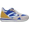 Alberto Guardiani GUARDIANI Sneakers Gray/Bluette Multicolor Agm230000 Scarpe Uomo Sportive Giallo Blu Grigio (Blu, Numeric_42)