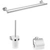 hansgrohe Logis Universal set accessori bagno, 41727000, Logis Universal cromo [Accessori Bagno > Set di accessori da bagno]