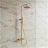 OMNIRES Y sistema doccia, termostatico, Y1244SUGLB, Y oro spazzolato [Rubinetteria Bagno > Colonne Doccia]