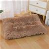 FANSU Cuscino per Cani Gatti, Cuccia Cane Interno Peluche Morbida e Soffice Cuccia Gatti Sfoderabile e Lavabile per Cani Taglia Grande e Media (XXXL120*90,Curry)