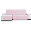ECOMMERC3 | Copridivano Chaiselong Mini sinistro imbottito e antiscivolo - Copridivano Chaiselongue rosa protezione completa, comfort e stile in design regolabile e lavabile