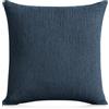 ECOMMERC3 | Federa per cuscino, 45 x 45 cm, ideale da abbinare a copridivano - Fodera per cuscino, blu, resistente, facile da lavare