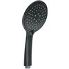 GEDY G-Tech 13, Doccetta per Doccia 3 getti, Soffione Doccia in ABS con Finitura Nera, 5 Anni di Garanzia, Design R&S, Filtro Doccia antisabbia Incluso