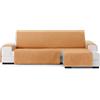 ECOMMERC3 | Copridivano Chaiselong Normale Destra universale e versatile - Copridivano Chaiselongue Colore senape Protezione facile da posizionare per schienale, seduta e bracci