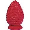 Rayher 34389000 Stampo in Lattice Pigna, Dimensioni con Piedistallo 9.5 x 15 cm, per Creazioni Fai Da Te, da Riempire con Cemento Creativo, Gesso, Raysin, Polvere Ceramica, Cera, Sapone, Rosso
