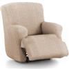 ECOMMERC3 | Fodera per poltrona Relax Piedi Insieme Bielastico Regolazione Schiume di tenuta - Fodera per poltrona relax beige traspirante e resistente