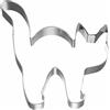 RBV Birkmann Birkmann 1010707710 - Stampo per biscotti a forma di gatto di Halloween, 8 cm, in plastica, colore: grigio, 5 x 3 x 2 cm