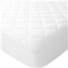 HIGH LIVING Highliving Materasso, Poliestere Cotone, Bianco, Double 30 cm