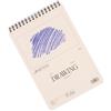 Hartem - Blocco da disegno per artisti, A4 Sketchbook 90 g/m², 100 fogli/200 pagine rilegate a spirale, 21 x 29,7 cm, Blocco da disegno