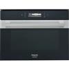 Hotpoint Ariston PRONTA CONSEGNA - SPEDIZIONE IMMEDIATA Forno Microonde Combinato da incasso 40 Litri Altezza 45 cm Vapore Vetro Nero e Inox Ariston Hotpoint Class 9 - MP 996 IX HA - MP996IXHA