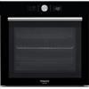 Hotpoint Ariston PRONTA CONSEGNA - SPEDIZIONE IMMEDIATA Forno da Incasso Multifunzione Elettrico 60 cm Pirolitico Nero con Finiture Inox Classe A+ Ariston Hotpoint Class 4 - FI4 800 P BL HA - FI4800PBLHA