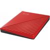 WESTERN DIGITAL HDD Esterno Western Digital WDBYVG0020BRD-WESN 2TB MyPassport USB 3.0 Rosso