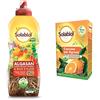 Solabiol Algasan, Concime Liquido Biologico Universale a Base di Alghe Brune con Tecnologia Natural Booster, 1L & Concime Biologico Granulare Agrumi con Tecnologia Natural Booster