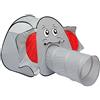 LittleTom Tenda a Forma di Elefante per Palline 100x100x102cm con Tunnel Pop-up