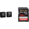 RØDE Wireless GO II Sistema microfonico wireless singolo ultracompatto a doppio canale e scheda di memoria SanDisk Extreme PRO SDXC UHS-I da 128 GB