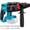 WingFly Trapano a Percussione Compatibile con Makita 18 V Batteria, SDS-Plus Martello Perforatore, Foratura fino a 28 mm, Motore Senza Spazzole, per Uso Domestico e Professionale