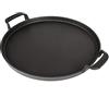 GFTIME 7421 30.9CM Bakeware Tonda Ghisa Padella, Inserto Presa Gourmet Barbecue Sistema. di Scarico del Grasso Facile, Maniglia Protettiva. Bistecca Arrostire Pancetta per Barbecue Verdure, Carne.