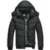 Generico Giacca Da Uomo Con Zip Elegante Casual Giubbino Con Cappuccio Comodi Taglie Forti Piumino Sportivo Fitness Giacca Calda Invernale Giubbotto Antivento Maniche Lunghe Parka Da Uomo Moda Jacket