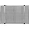 Zanzariera Estensibile A Telaio - Rete Fibra Vetro, Alluminio Anodizzato, Grigio 70x100/192cm - Foto 10