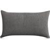 ECOMMERC3 | Federa per cuscino 30 x 50 cm, ideale da abbinare a copridivano - Federa per cuscino grigio morbido, resistente e facile da lavare