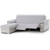 ECOMMERC3 | Copridivano Chaiselong Mini sinistro imbottito e antiscivolo - Copridivano Chaiselongue grigio protezione completa, comfort e stile in design regolabile e lavabile